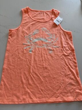 NWT Crewcuts Factory Crab Tank size L